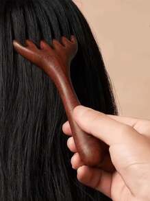 2PCS-Six Claw Comb, Deer Horn Comb, Massage Comb, Scalp Massage, Neck Plastic Meridian Dredging, Head Massage, Scraping Device, Easy To Curl Hair, Not Easy To Damage Hair Follicles, Hair Quality Multi-Color Smooth Hair Handle Comb, Head Massage Comb, Material PP Solid Color Jelly Color Air Comb, Can Be Given As A Gift During Festivals, Back To School, Travel Holiday Essentials, Hairstyle, Hairdressing, Hair Brush, Brush Hair Brush Set, Comb Hair, Comb For Curls, Detangling Brush, Hair Brush For Women, Barber Accessories, Barbershop, Hairdressing Equipment