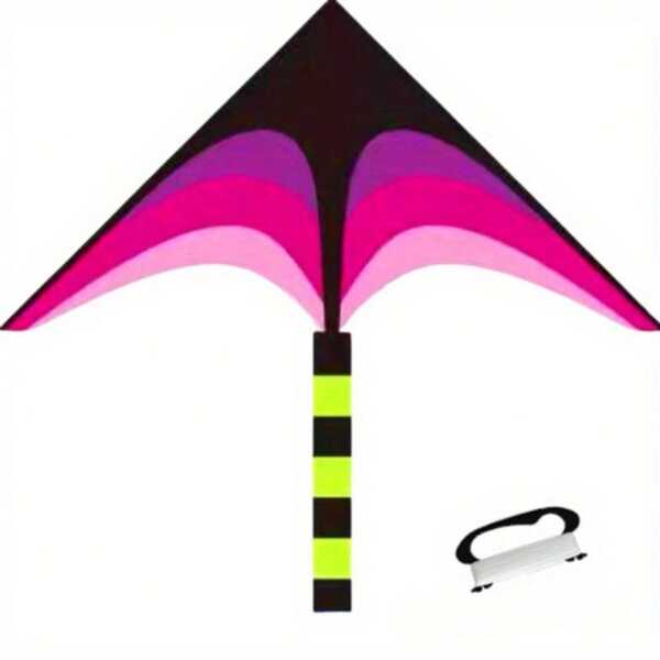 Local Shipping-Fly Kites With 328ft Kite Line, Best For Beginner,Huge Kites Easy To Fly Single Line Kite For Beach Trip And Outdoor Prairie Camping 1pc Steppe Delta Kite,Kite & Adults, Extremely Easy To
