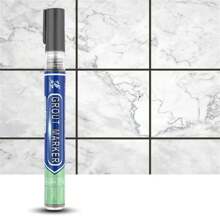 Tile Grout Pens White Waterproof Tile Marker Grout Pen Wall Seam Pen For Tiles Floor Bathroom Dntamination Seam Repair Tools