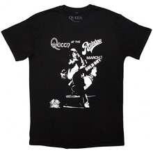 Queen | Official T-Shirt | Live Rainbow  - 48-Hour Fast Shipping!  - Black - View 1