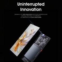 nubia هاتف محمول Nubia Z70 Ultra غير محجوز 16 جيجا بايت + 512 جيجا بايت 5 جي, هاتف ذكي بنظام أندرويد 15 وشريحة Snapdragon® 8E, شاشة AMOLED كاملة 6.85 بوصة بدقة 1.5K، بطارية 6150 ميلي أمبير، كاميرا ثلاثية ، شحن سريع، الإصدار الأوروبي