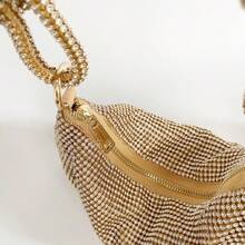 Women Shiny Rhinestone Dinner Bag Party Wedding Purse Luxury Full-Diamond Ladies Handbag Designer Sparkly Evening Bags