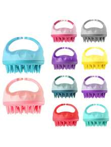 1 件圆形硅胶头部洗发刷、头发头皮按摩器清洁器抓挠器、返校、旅行度假必备品、女士发饰、刷子、发刷、木梳、发刷、发刷、发梳、理发器、光滑后刷、发梳、梳发、卷发刷、顺发刷、球刷、迷你发刷、卷发产品、圣诞节、美发、木梳、发刷、迷你发刷、顺发刷、发刷、卷发刷、美发设备、旅行必备品、旅行必备品、发型、美发