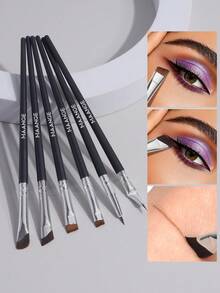 MAANGE 11件套化妆工具，包括9支化妆刷套装+2支粉扑腮红刷、粉底刷、眼线刷、睫毛刷、眉刷、眼影刷，美妆刷套装，送给女士和女孩的旅行化妆刷套装礼物。