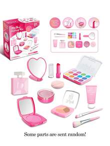 逼真化妆玩具，过家家化妆玩具套装，适合女孩、儿童、礼物 - 彩色 - 查看 11