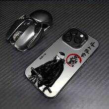 Funda para Teléfono con Diseño de Samurai Japonés Viajero para iPhone 16 15 14 13 12 11 Pro Max X XR XS MAX 8 7 Plus, Cubierta Trasera Mate Anti-caídas - Colores mixtos - Ver 6