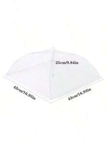 1pc Large Foldable Food Cover Is Suitable For Kitchen And Home Use. It Features Fly And Mosquito Repellent Properties, Is Made Of Mesh Fabric, And Is Also Suitable For Outdoor Camping And General Use,All-Purpose Covers - Multicolor - View 10
