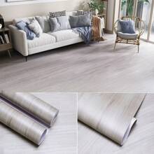 ucdfi Thick Vinyl Peel And Stick Floor Tiles - Removable PVC Flooring For Kitchen, Bedroom, Living Room, Furniture, Home Decor - Easy Install Self-Adhesive Wallpaper Kitchen Accessories Kitchen Items Kitchen Decor