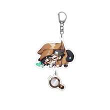 bandai Accesorio de anime Llavero acrílico de anime - Bungou Stray Dogs Lindo colgante de estilo Y2K de dibujos animados, adecuado para bolsos y llaves, regalo perfecto para fans, accesorios de cosplay, llavero de coche, bolso, mochila, pequeña joya, accesorios, regalos creativos, regalos de estudiante, accesorios de coche, colgante de bolso, accesorios escolares