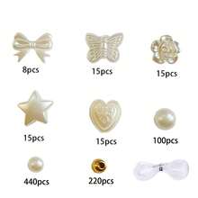 800pcs/Box Beads For Bracelets DIY Bead Kit Beaded Bracelets Kit Bead Set For Jewelry Making Necklaces Spacer Beads - Multicolor - View 7