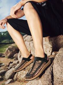 Men's Casual Colorblock Outdoor Sandals For Daily Wear & Sports