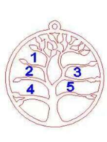 Customized Life Tree Name Necklace, Suitable For Men And Women, Can Engrave Mother, Child, Family Names, Stainless Steel Silver Pendant, Fashion Necklace, Can Customize 2-9 Names, Ideal Gift For Family. Gold, Rose Gold Styles, Fashionable, Suitable For Autumn, Retro, Unisex, Minimalist, Casual, Style. Customizable, Personalized, Unique, Ideal New Year Gift For Her, Boyfriend. - Gold - View 11