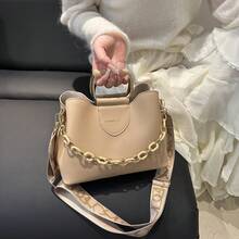2025 Fashion Women's Bags, Textured Crossbody Bags For Women, Summer New Styles, Ins Small Square Bags, Hand-Carrying Bags, Commuting Bags, Bucket Bags, Highly Attractive Textured Niche Handbags, Ins Stylish And Versatile Women's Shoulder Crossbody Bags, Hong Kong-Style Delicate And Elegant - Multicolor - View 4