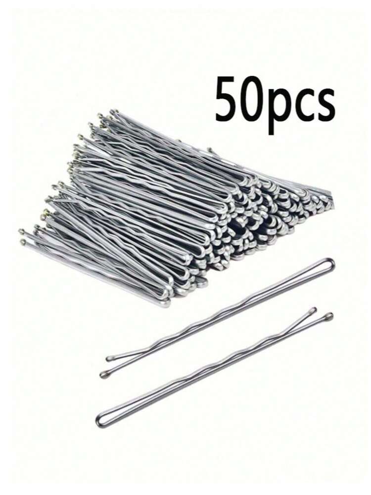 150 chiếc kẹp tóc đầu phẳng, kẹp tóc gợn sóng vô hình màu trơn thông thường dành cho nữ, dùng cho tóc mái & tóc xõa, sử dụng hàng ngày, phụ kiện tóc, kẹp vuốt, kẹp bấm, thanh trượt tóc, kẹp tóc - Nhiều màu - Xem 7