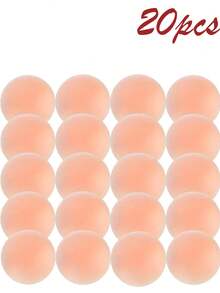 20 件/10 件/2 件可重复使用无缝硅胶乳贴，隐形，自粘，防突出女性乳房贴，舒适，透气，易于清洁的胸罩配件，专为女性的舒适和自信而设计，内衣和内衣配件 - 彩色 - 查看 14