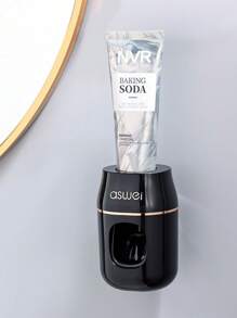 Automatic Toothpaste Squeezer & Holder - 1pc Space-Saving Bathroom Organizer, Easy Refills, No Waste!