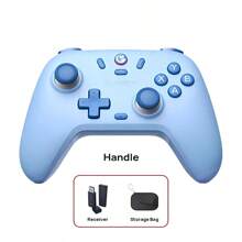 GAMESIR T4 Nova Lite Three-Mode Gaming Controller, Hall Electromagnetic Joystick, PS5-Level Linear Trigger, Zero Drift Accuracy, Compatible With All Platforms: Switch/PC/Mobile