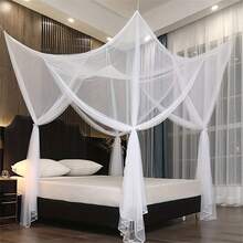 Keep Mosquitoes At Bay With Our Multi-Functional Mosquito Net - Available In Black And White, 2.2m - White - View 1
