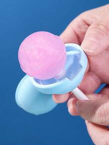 1 件棒棒糖、冰球、冰淇淋模具、婴儿硅胶冷冻托盘、家用冰棒模具、冰箱冰块托盘