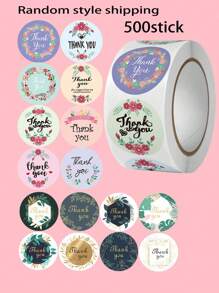 500pcs Decorative Stickers, Suitable For Mother's Day, Birthday, Gift Decoration