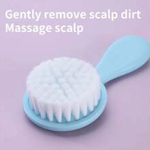 Set di 6 pezzi per la cura del bambino con borsa da viaggio - Set da viaggio portatile per neonati con spazzola da bagno, tagliunghie, lima, forbici e aspiratore nasale - Plastica durevole, multicolore, regalo ideale per nuovi genitori