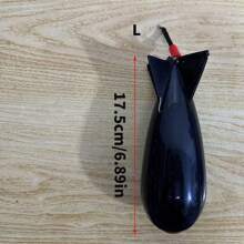Fishing Spomb Rocket Shape Spod Fishing Feeders Float Bait Holder Tackle Tool Accessories