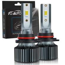 TOAUTO TOAUTO 2Pcs H11 Led Canbus Headlights Bulb H4 LED Bulbs H7 Led Light H11 Fog Lamp 9006 9005 HB4 Headlamp For Vehicles