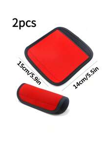 2pcs Baby Stroller Handle Grip Covers, Multi-Functional Luggage Trolley Bar Sleeves