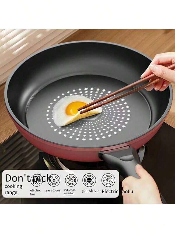 Grosso com fundo composto, aquece uniformemente, frigideira antiaderente, adequada para fogões a gás e indução, cozinha doméstica, fritura, refogado, panqueca