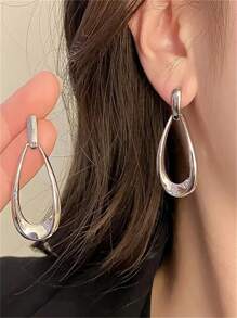 1 Pair Simple Geometric Elegant Fashion Luxury Everyday/Party Hanging Earrings For Women
