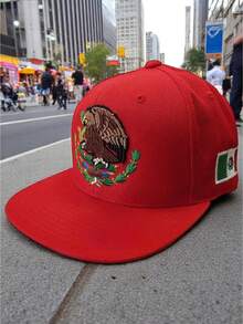 Men Baseball Cap - Red - View 3