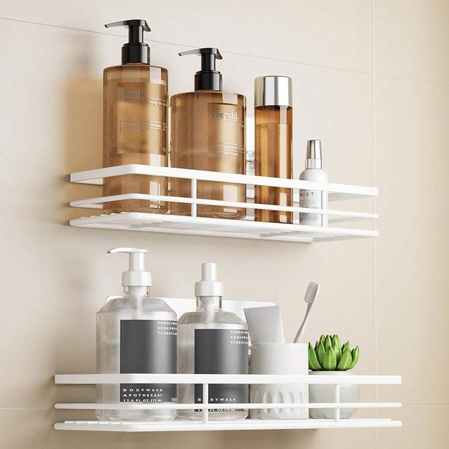 Estantes flotantes para pared - blanco - Ver 1
