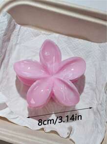 2 Stück Damen Acryl Farbverlauf große Blumen Haarklammern, einfach, exquisit und elegant als Haarschmuck für hochgestecktes Haar, Blumenform Haarklammer, Temperament, Reise- und Urlaubsoutfit Zubehör, geeignet für täglichen Gebrauch von Kopfschmuck und Haaraccessoires, Mode Haarspangen für Frauen