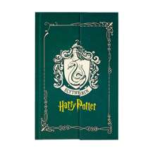 Harry Potter 1pc Blue Hard Skin Harry Potter Notebook, Gryffindor, Slytherin, Hufflepuff, Ravenclaw,Hogwarts College Badge Theme Hardcover Diary Surrounding Books Retro Handbook Portable Journal Notebook For Office