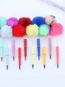 [Set de 10 piezas] Cuentas de silicona decorativas/DIY multicolor para mezcla/accesorios decorativos/manualidades de joyería/accesorios de fotografía/regalos creativos hechos a mano/decoración de escritorio/colgantes de mochila/artesanía de joyería
