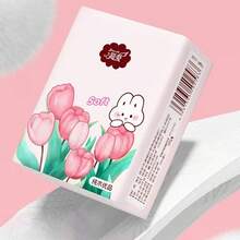 迷你便携式口袋纸巾手帕纸，方便携带-两种包装随机 - 彩色 - 查看 4