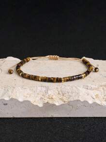 Pulsera hecha a mano de piedra natural, regalo minimalista adecuado para hombres y mujeres, perfecto para cumpleaños, aniversarios u cualquier ocasión!