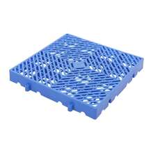 6Pcs Blue Plastic Pallet Ventilation Floor Pad, 15.75" Square, Durable, Lightweight, Moisture-Resistant, Ideal For Storage Solutions In Home And Commercial Use - Blue - View 7