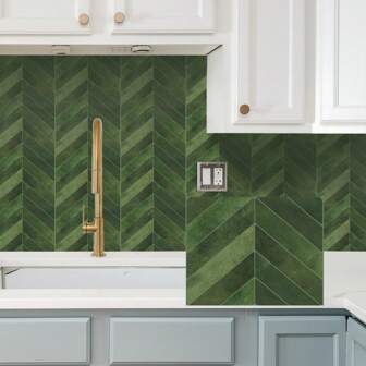 Adesivi da parete con motivo a spina di pesce 3D, adatti per cucina, autoadesivi, divisibili, resistenti ai graffi, impermeabili, facili da pulire, adatti per alzatina/rinnovo delle pareti/decorazioni per pareti di bagno e sala da pranzo, ottimo alleato per la tua cucina