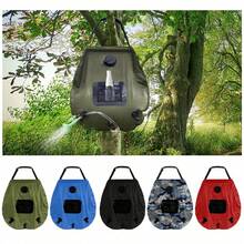 20L Water Bags Outdoor Camping Solar Heat Shower Bag Portable Compact Heated - 藍色 - 查看 2