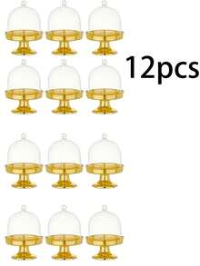 1 Stück/24 Stücke/48 Stücke Mini Plastik Süßigkeitenboxen mit Deckeln, Party Süßigkeiten Dekoration Aufbewahrung, Tischdekoration Zubehör, Geschenk Süßigkeitenboxen geeignet für Valentinstag, Geburtstage, Hochzeiten, Karneval Feiertage, Junggesellenabschiede, Silvesterparty - Verschiedenfarbig - Übersicht 16