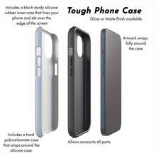 Blue And Cream Bow Solid Phone Case Soft And Hard Two-In-One Film Printing All-Inclusive Pattern Phone Case For IPhone 16 Pro Max, 15/14 Plus, 13/12/11 Pro - 混合顏色 1 - 查看 6