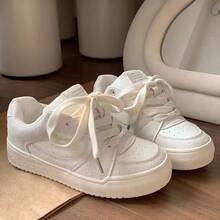 Women Skateboarding Shoes - 米色 - 查看 1