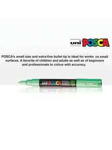 uni Set de rotuladores de pintura UNI NEW NEW de Japón y un solo bolígrafo de colores a base de agua de 3M, suministros de arte de graffiti permanente