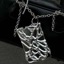 照片卡夹、照片卡活页夹、照片卡夹钥匙扣、照片卡夹、带卡钥匙扣、塑料照片卡夹钥匙扣、银色电镀照片卡夹、身份证夹学校用品、返校 - 銀色 - 查看 4