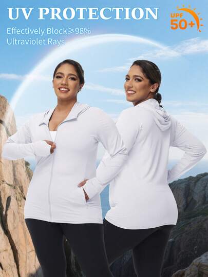 معطف ساده يومي بأكمام طويلة للسيدات 2025 كبيرة الحجم لحماية من أشعة الشمس