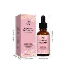 1 Bottle Platinum Hyaluronic Acid/Cherry Blossom Anti-Wrinkle Essence, Deeply Hydrating, Brightening, Reduces Moisture Loss And Dullness, 30ml - Watermelon Pink - View 11
