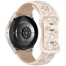 18mm/20mm 雕刻设计硅胶智能手表带，适用于 Vivoactive 3S/4S/3/5、Vivomove 3S/3、Venu 3S/2S/Venu 2 Plus/Sq 2、Forerunner 255S/265S/245/265/55/165/158/45。适用于 Watch GT 4 (41mm)、GT 2/3 (42mm)、GT 3 Pro (43mm)、Band B5、S1 智能手表。适用于 Galaxy Watch 7/6/5/4/3。适用于 Amazfit GTR (42mm)、GTS 2/3/4 Mini Bip 3Pro。适用于 Suunto 3 Fitness、Polar Ignite 2/3、Pacer 智能手表配件 - 20mm - 查看 11