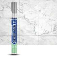 Tile Grout Pens White Waterproof Tile Marker Grout Pen Wall Seam Pen For Tiles Floor Bathroom Dntamination Seam Repair Tools