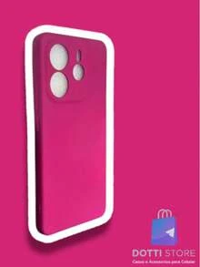 Redmi Note 14 4G / 5G Case - Silicone With Velvet - Rusty Rose - View 1